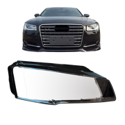 Left (Passenger Side) Headlight Lens for Audi A8 D4 (2015-2017) Fits Xenon LED-3
