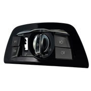 Polish Black Headlight Switch Rotary Knob for BMW X3 G01 (2018-2024)-3