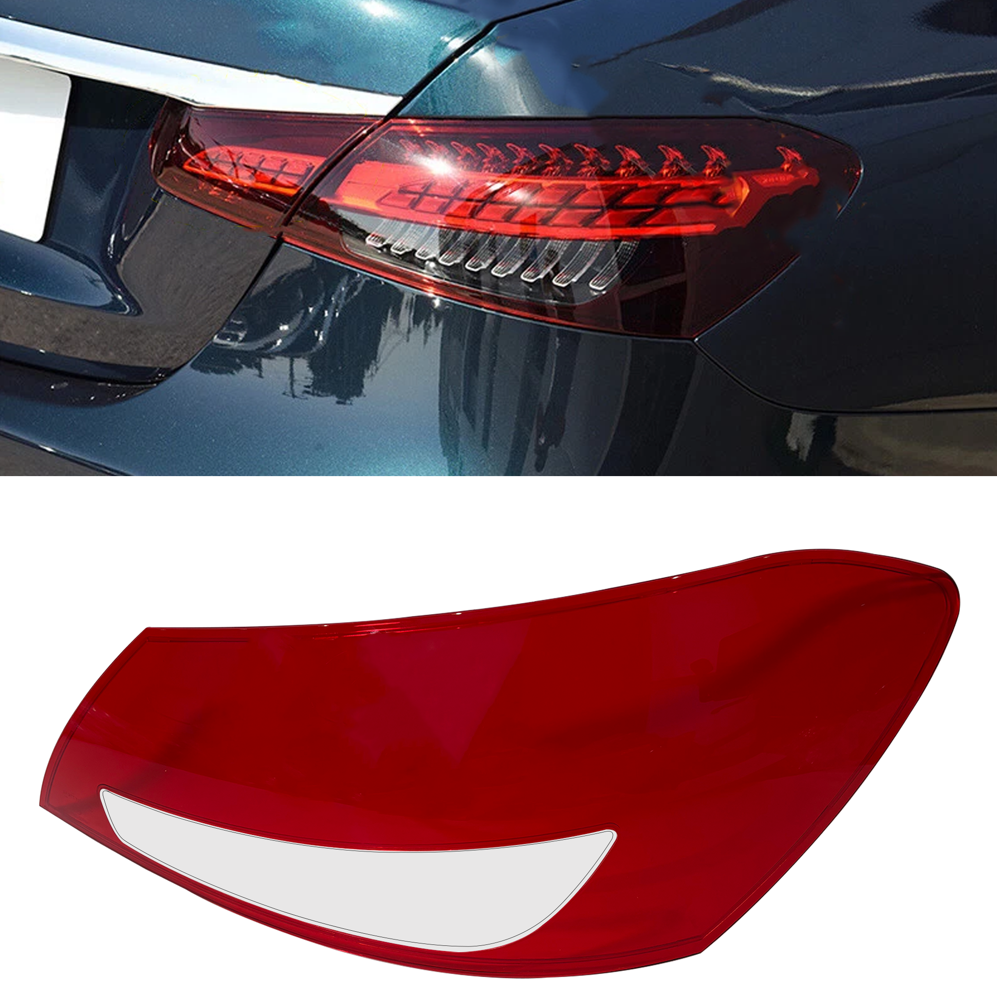 Right Side Outer Tail Lamp Cover for Mercedes Benz E-Class W213 (2020-2021)-4