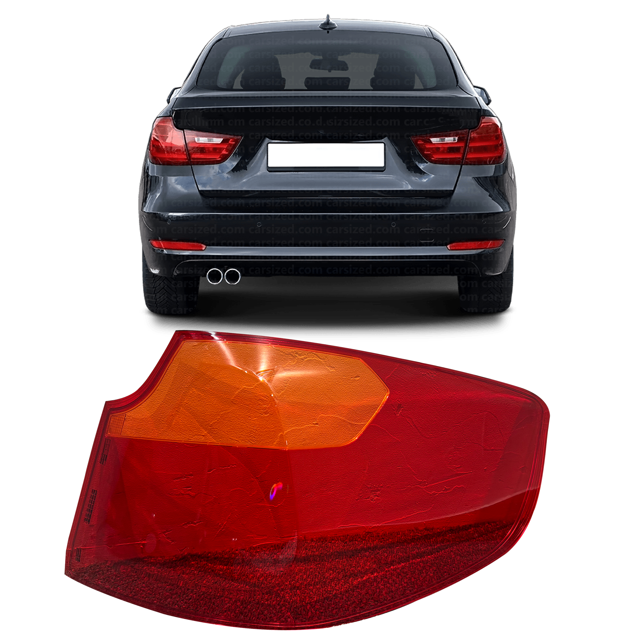 Right Side Outer Tail Lamp Cover for BMW 3 Series GT F34 (2013-2015)-3