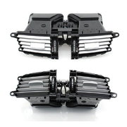 mercedes benz e-class sedan (2010-2016) chrome central ac vent grille assembly (w212)