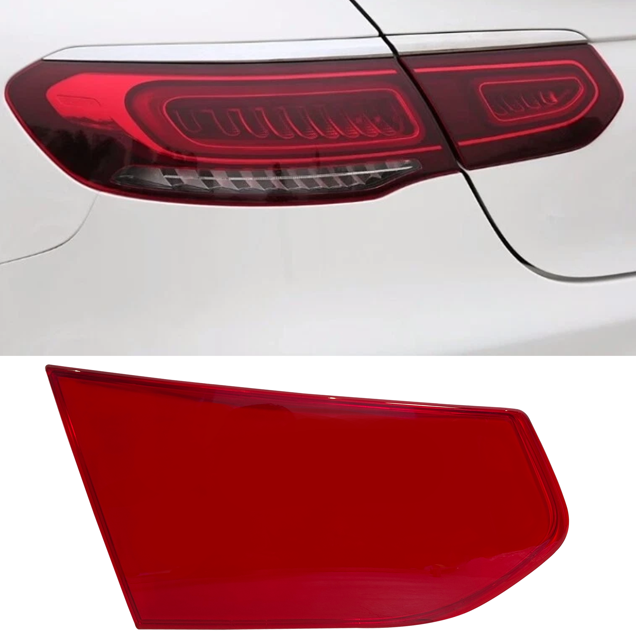 Inner Left Side Tail Lamp Cover for Mercedes Benz GLE-Class C167 (2022-2025)-4
