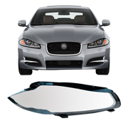 Right (Driver Side) Headlight Lens for Jaguar XF (2012-2014)-3