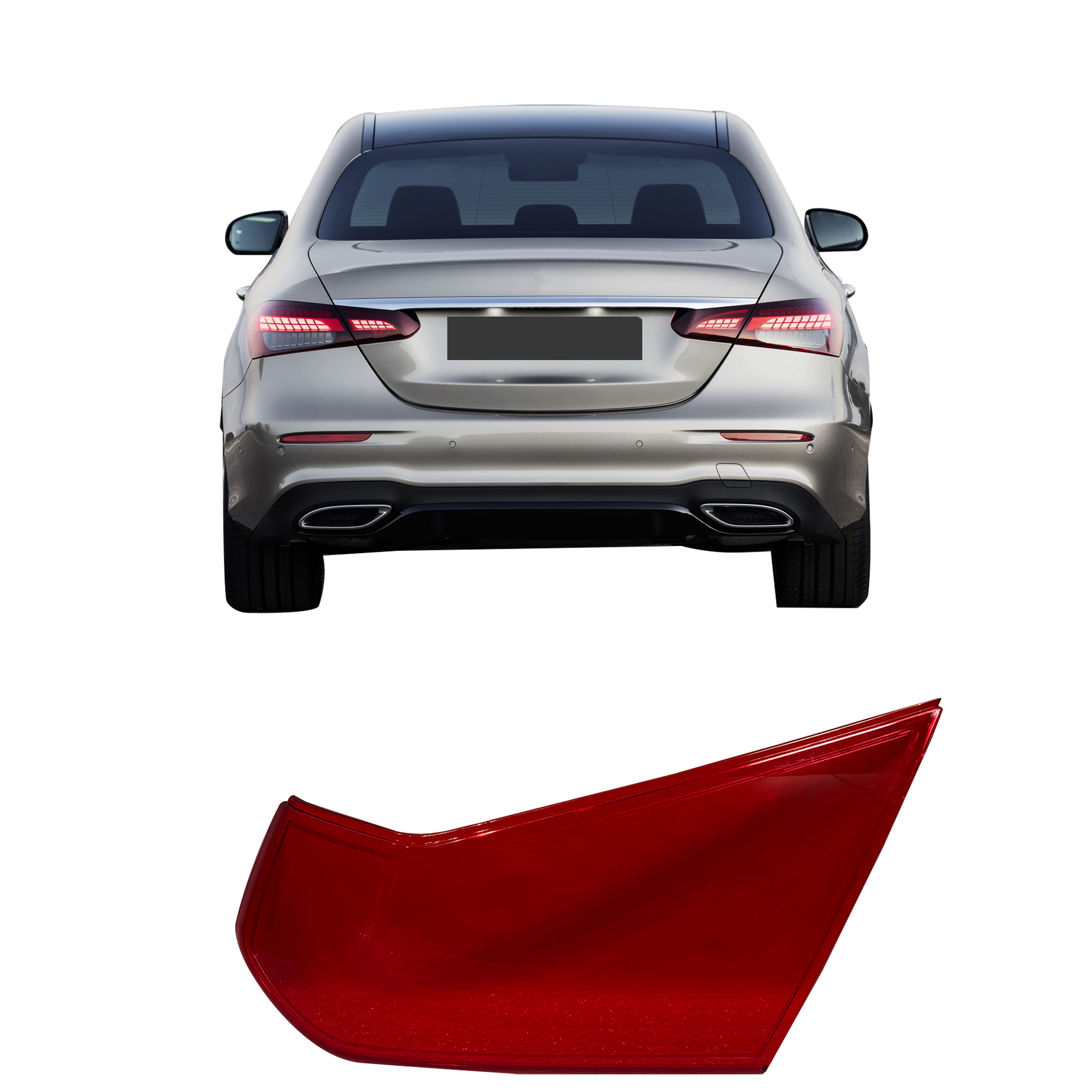 Inner Right Side Tail Lamp Cover for Mercedes Benz E-Class W213 (2020-2021)-5