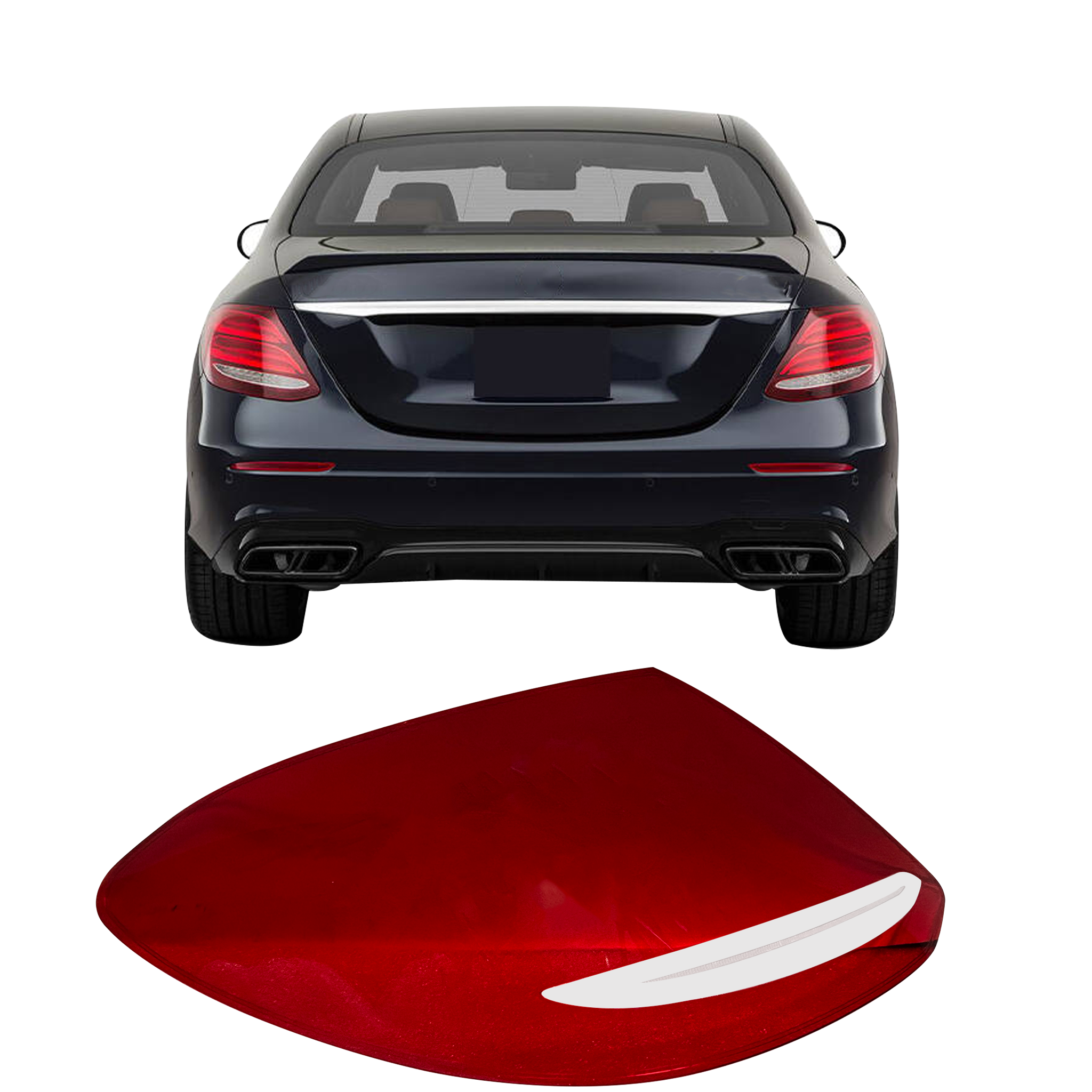 Left side Tail Lamp Cover for Mercedes Benz E-Class W213 (2016-2019)-3