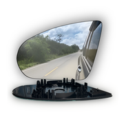 Left Side (Passenger Side) Rear View Mirror Glass for Mercedes Benz A Class W177 Hatchback (2018-2024) with Plastic Frame-3