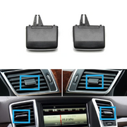 Mercedes Benz ML-Class SUV (2012-2015) Front and Central Left&Right AC Vent Grille Slider Set (2Pcs) W166