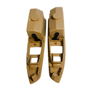 BMW 7 SERIES F01 REAR DOOR ASHTRAY ASSEMBLY WITH CURTAIN FOLDING SWITCH HOLE NEW MODEL BEIGE-6