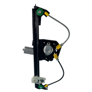 Rear Left (Behind Passenger Door) Electric Window Lifter Regulator for BMW 3 Series E90 Sedan (2005-2011) (With Motor)-3