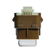 Mercedes Benz W205 C Class Passenger Door Window Lifter Switch Orange Light PC&ABS with chrome Brown-3