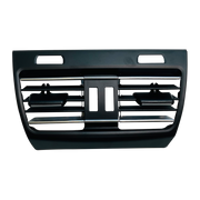 BMW F02 Rear Ac Vent Grille (high-end model) PC&ABS&Chrome Black-3