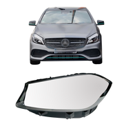 Left (Passenger Side) Headlight Lens for Mercedes Benz A Class W176 (2016-2018)-5