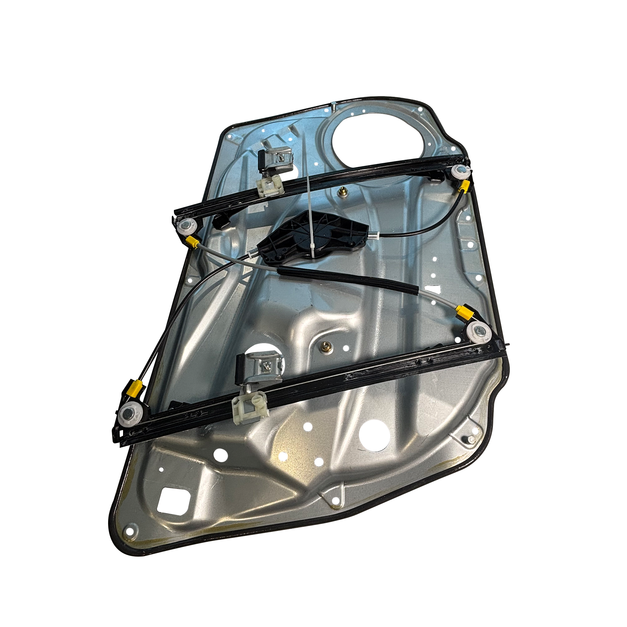 Front Right (Driver Side) Electric Window Lifter Regulator for Mercedes Benz C Class W204 Sedan (2007-2014) (Carrier plate base penal without electric motor)-3