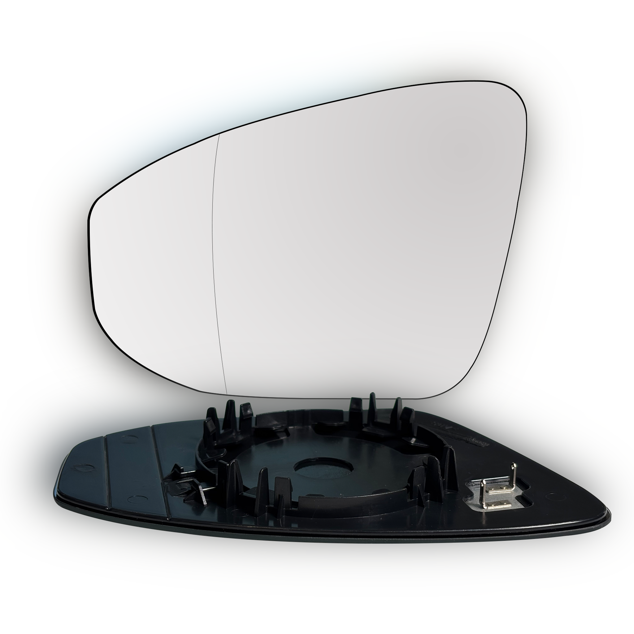 Left (Passenger Side) Rear View Mirror Glass for Volkswagen Passat B9 (2023-2025) (Double Curvature)-5