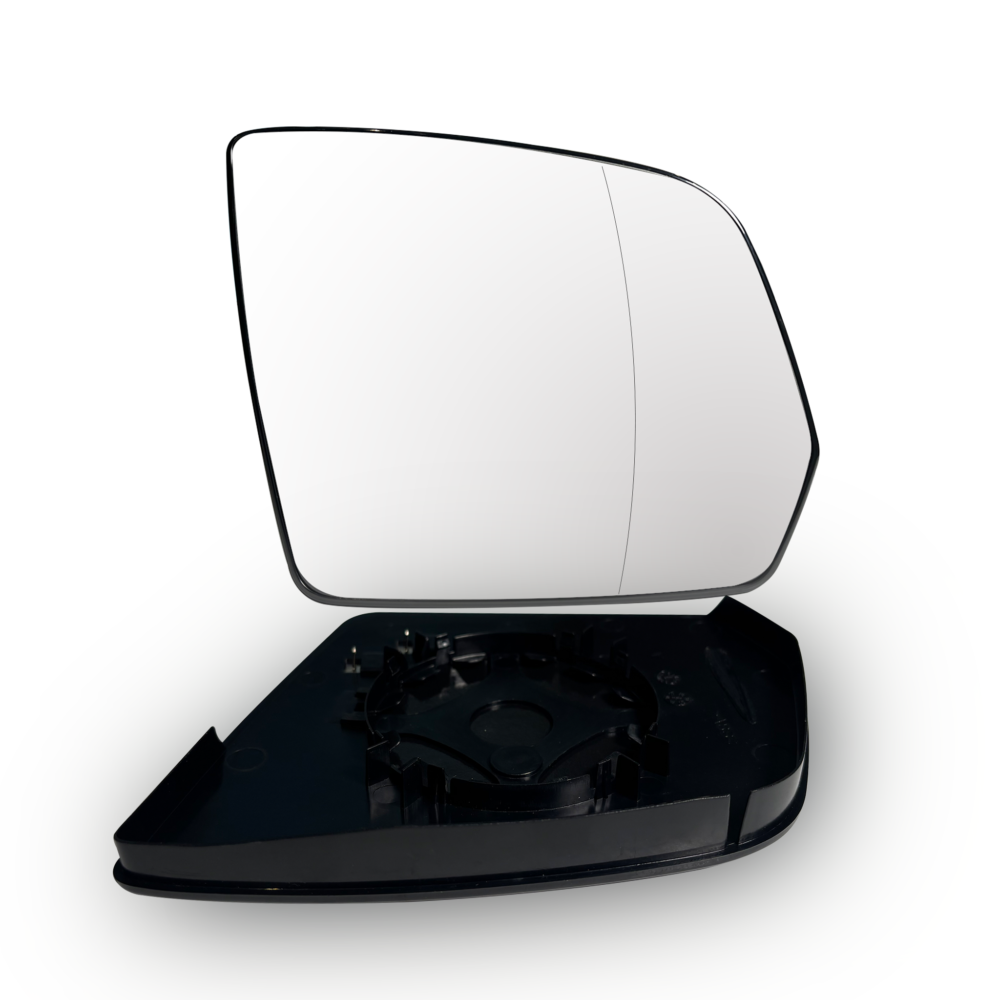 Right Side (Driver Side) Rear View Mirror Glass for Mercedes Benz GLK X204 SUV (2008-2012) (Double Curvature)-4