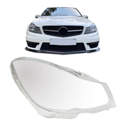 Right (Driver Side) Headlight Lens for Mercedes-Benz C Class W204 (2011-2014)-5