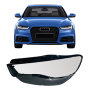 Left (Passenger Side) Headlight Lens for Audi A6 C7 (2015-2017)-6
