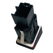 SKODA OCTAVIA (2013–2020 ) Black Hazard Light Switch (5E)-4