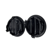 Mercedes Benz W204 C Class W204 C Console Small Ac Vent Grille Cover PC&ABS Black-3