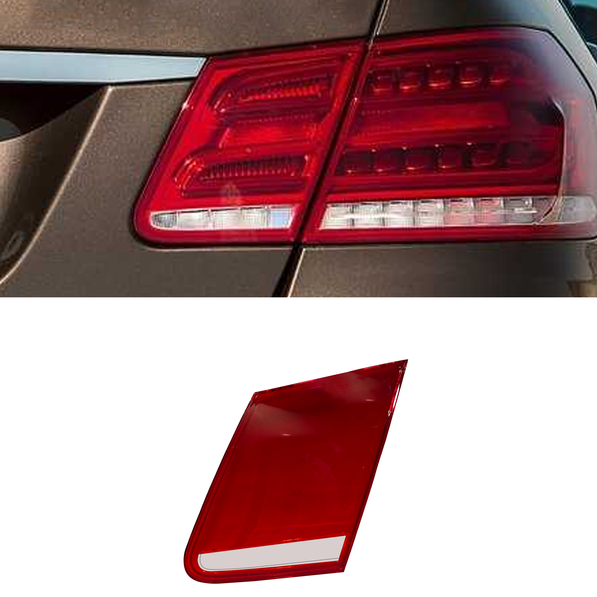 Inner Right Side Tail Lamp Cover for Mercedes Benz E-Class W212 (2014-2016)-3