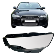 Left (Passenger Side) Headlight Lens for Audi A6 C7 (2011-2014)-6