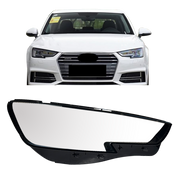 Right (Driver Side) Headlight Lens for Audi A4 B9 (2016-2019)-4
