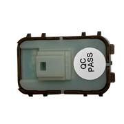 Mercedes Benz W205 C Class Passenger Door Window Lifter Switch Orange Light PC&ABS with chrome Brown-4