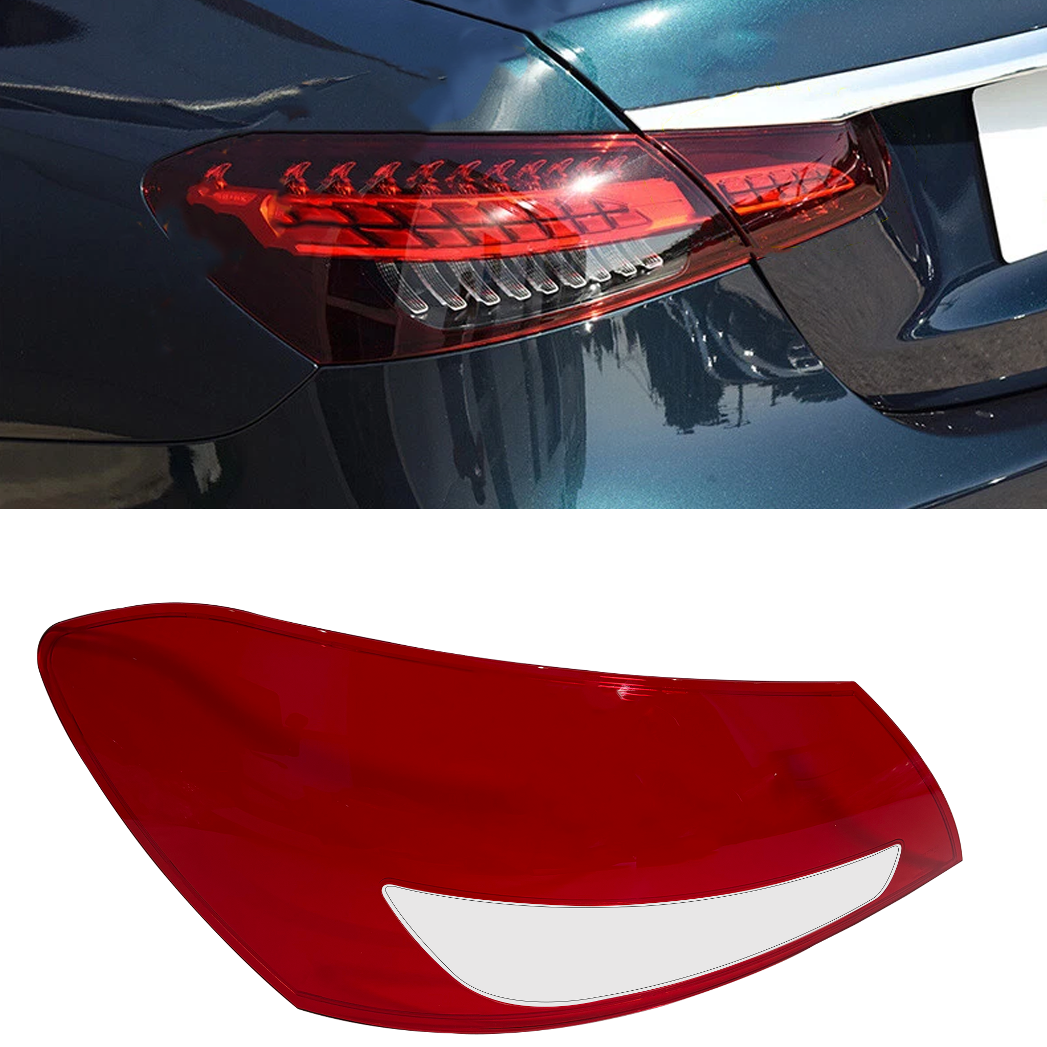 Left Side Outer Tail Lamp Cover for Mercedes Benz E-Class W213 (2020-2021)-3