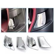 Buy Mercedes Benz C-Class Sedan (2007-2014) Silver Front seat back rest release handle lock (W204) 2pcs Set