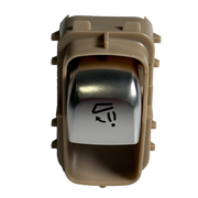 Mercedes Benz C-Class W205 Sedan (2015-2021) Beige Left Seat Adjustment Switch Button with Chrome-5