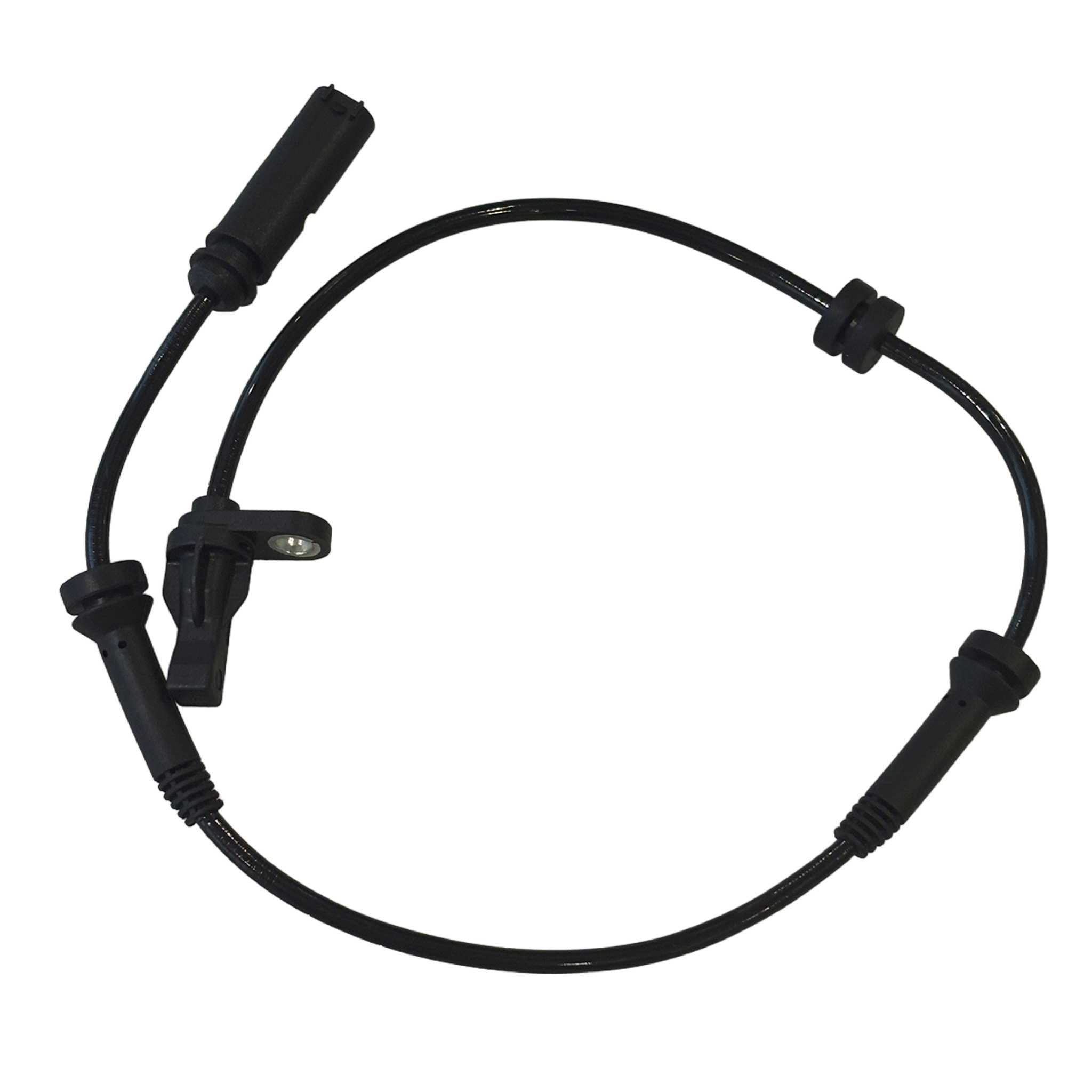ABS Sensor Set for BMW 3 F30 (2012-2018) in Black color with 2-pin connector