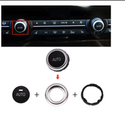 AC Auto Rotary Knob for BMW 5 Series F11 (2010-2016) in Black color