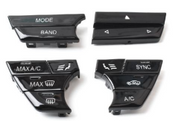 AC Button Set for BMW 7 SERIES G12 (2015-2022) in Piano Black color 12 pieces