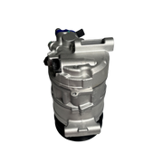AC Compressor for AUDI Q2 GAB (2020) in Grey color with 2 pins and 6 ribs