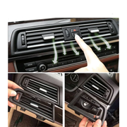 AC Vent Grille Set for BMW 5 SERIES F10 (2010-2016) in Black color Chrome 4pcs