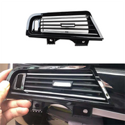 AC Vent Grille Set for BMW 5 Series F11 (2010-2016) in Black color Piano Black Chrome 3pcs