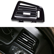 AC Vent Grille Set for BMW 5 Series F11 (2010-2016) in Black color Piano Black Chrome 3pcs