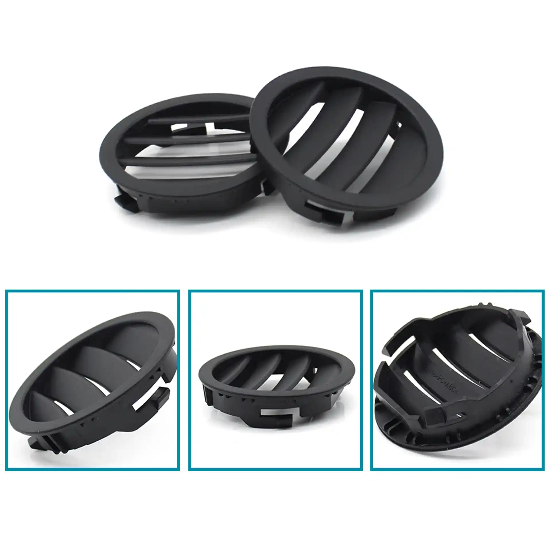 AC Vent Grille for MERCEDES-BENZ ML-CLASS W166 (2012-2015) in Black color Set