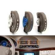 AC Vent Repair Kit Set for MERCEDES-BENZ E-CLASS W211 (2003) in Beige color Model B Roller Wheel