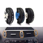 AC Vent Repair Kit Set for MERCEDES-BENZ E-CLASS W211 (2003) in Black color Model B Roller Wheel