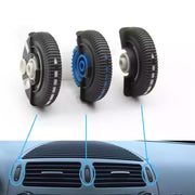AC Vent Repair Kit Set for MERCEDES-BENZ E-CLASS W211 (2003) in Black color Model B Roller Wheel
