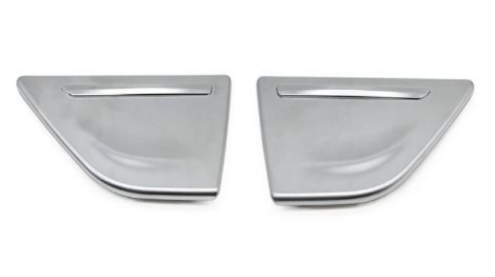 Ashtray Cover Set for BMW 7 SERIES G12 (2015-2022) in Silver color