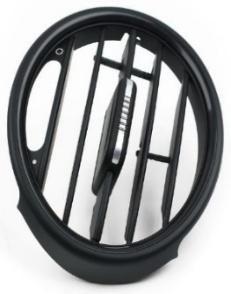 Balck Front AC Vent Grille for Porsche Boxter Cayman 987 (2006-2012) Common for All front Four AC vent-1
