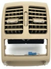 Beige Rear AC Vent Grille Assembly High-end Model for Mercedes Benz C-Class W204 (2007-2013)-1