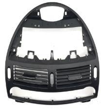 Black Central AC Vent Grille Model-B for Mercedes Benz E-Class W211 (2003-2008)-1