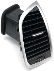 Black & Chrome Right AC Vent Grille Assembly for Audi Q7 (2006-2015)-1