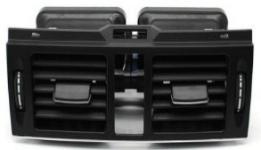 Black Middle AC Vent Grille Assembly High-end Model for Mercedes Benz C-Class W204 (2007-2011)-1