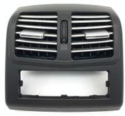 Black & Sliver Rear AC Vent Grille Assembly with Silver Grille New High-end Model for Mercedes Benz E-Class W212 (2014-2015)-1