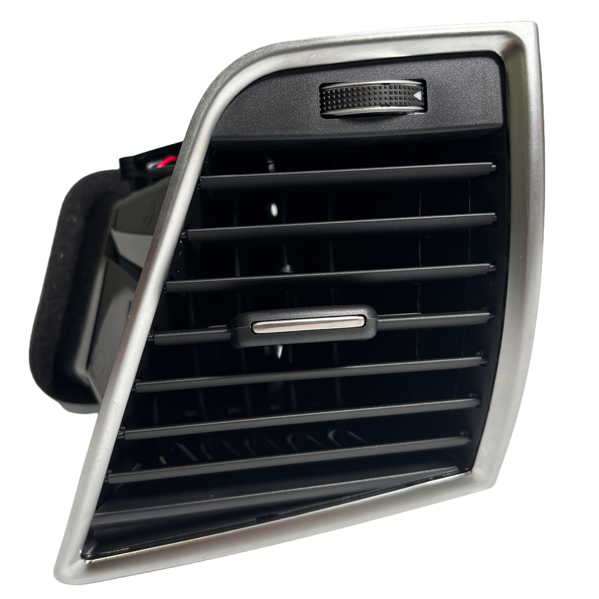 Left AC Vent Assembly for AUDI Q5 8RB (2008-2017) in Chrome/Black color