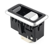 Power Window Switch for LAND ROVER RANGE ROVER EVOQUE L551 (2018) in Silver/Black color